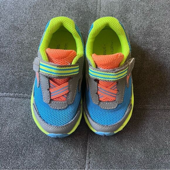 Saucony Ride 10 Toddler Multicolor Sneakers - Picture 3 of 6